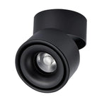 LED ceiling spotlight black and white – swivel and modern