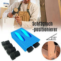 Angle Drill Positioner 15° for Precise Wood Joints