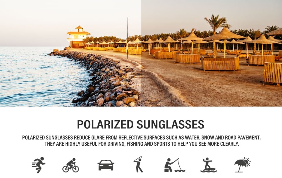 Sunglasses with Polarized Lenses – Cat-Eye Style