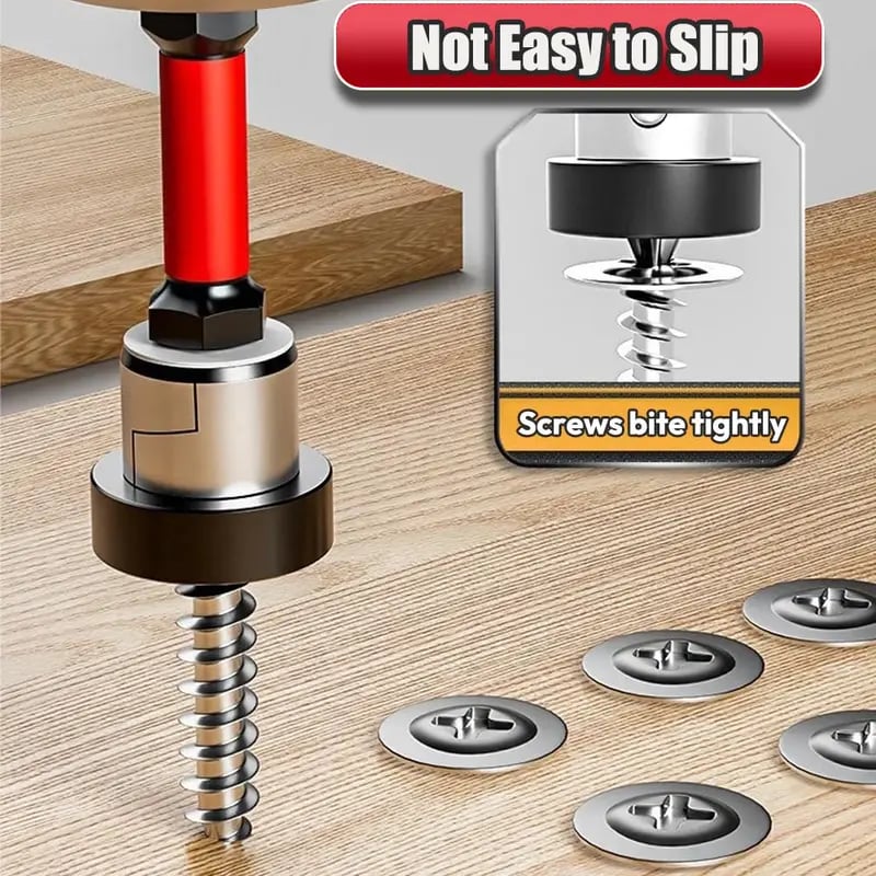 Magnetische Schrauberbits S2 Stahl mit Tiefenstopp