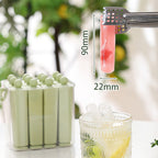 Eiswürfel-Stifte Set mit Silikonform