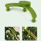 Adjustable plant support for training and growth guidance