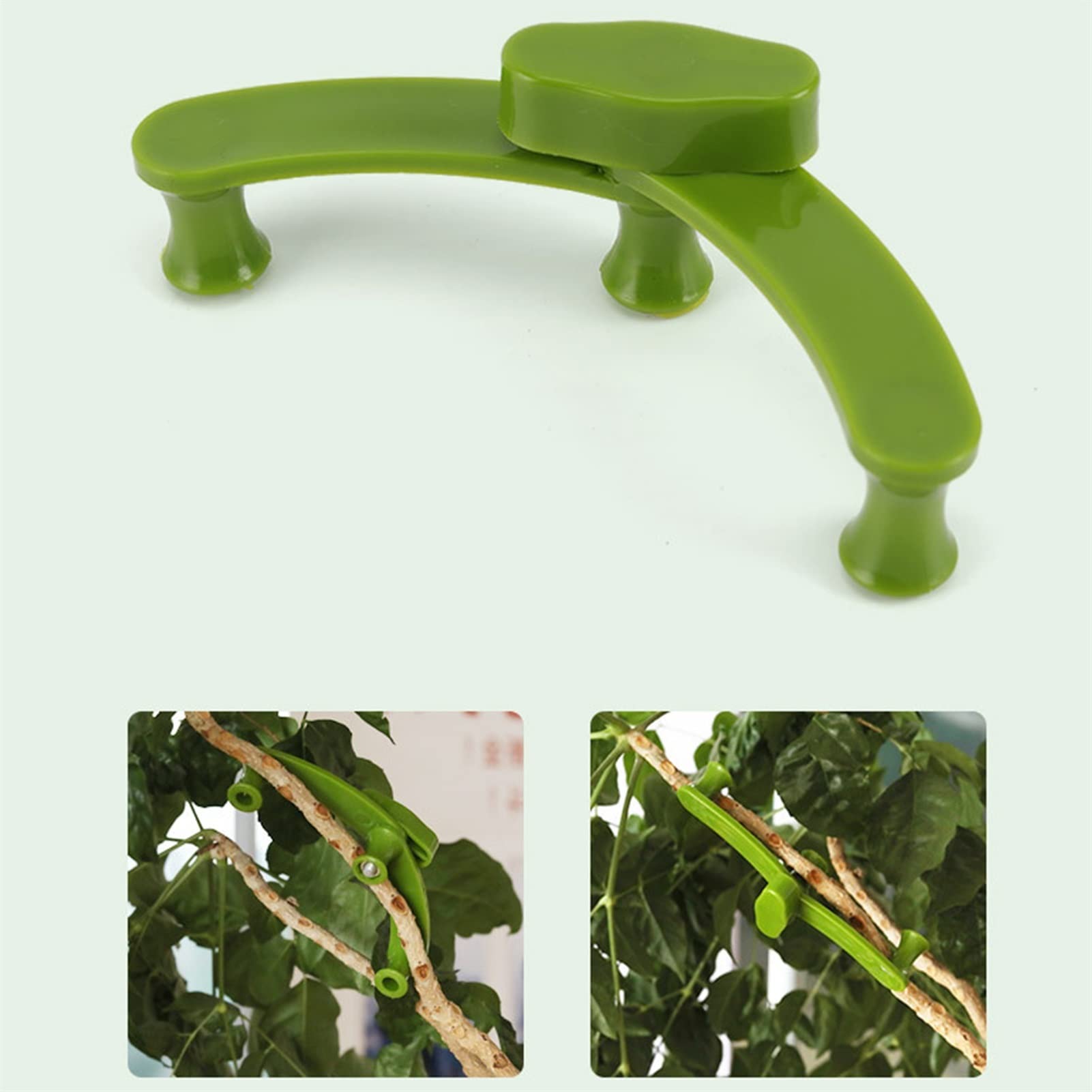 Adjustable plant support for training and growth guidance
