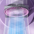 USB-Ventilator tragbar mit Akku – Leise und wiederaufladbar