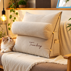Rückenstützkissen Keilform ergonomisch – Stützkissen für Bett und Sofa
