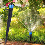 Bewässerungsset Garten mit 50 Tropfern und verstellbaren Düsen