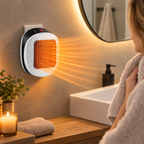 Mini-Heizlüfter 600 W mit Fernbedienung und Thermostat