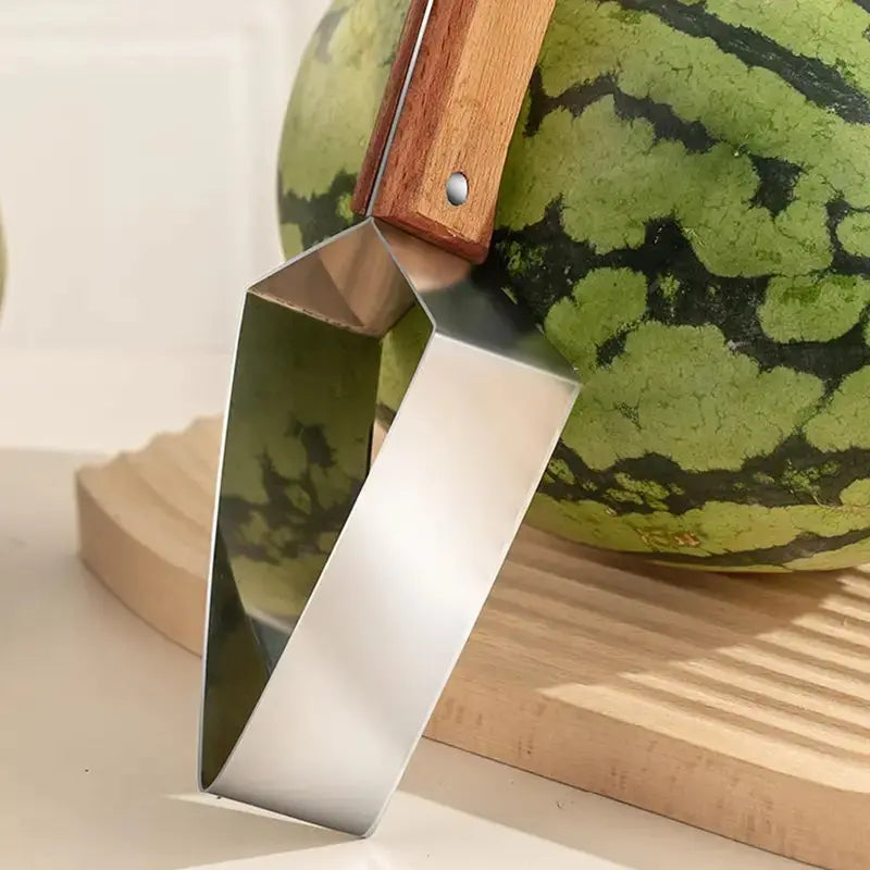 Obstschneider Edelstahl mit ergonomischem Griff