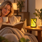 LED-Projektionsleuchte Baumschatten – Warmweißes Ambientelicht