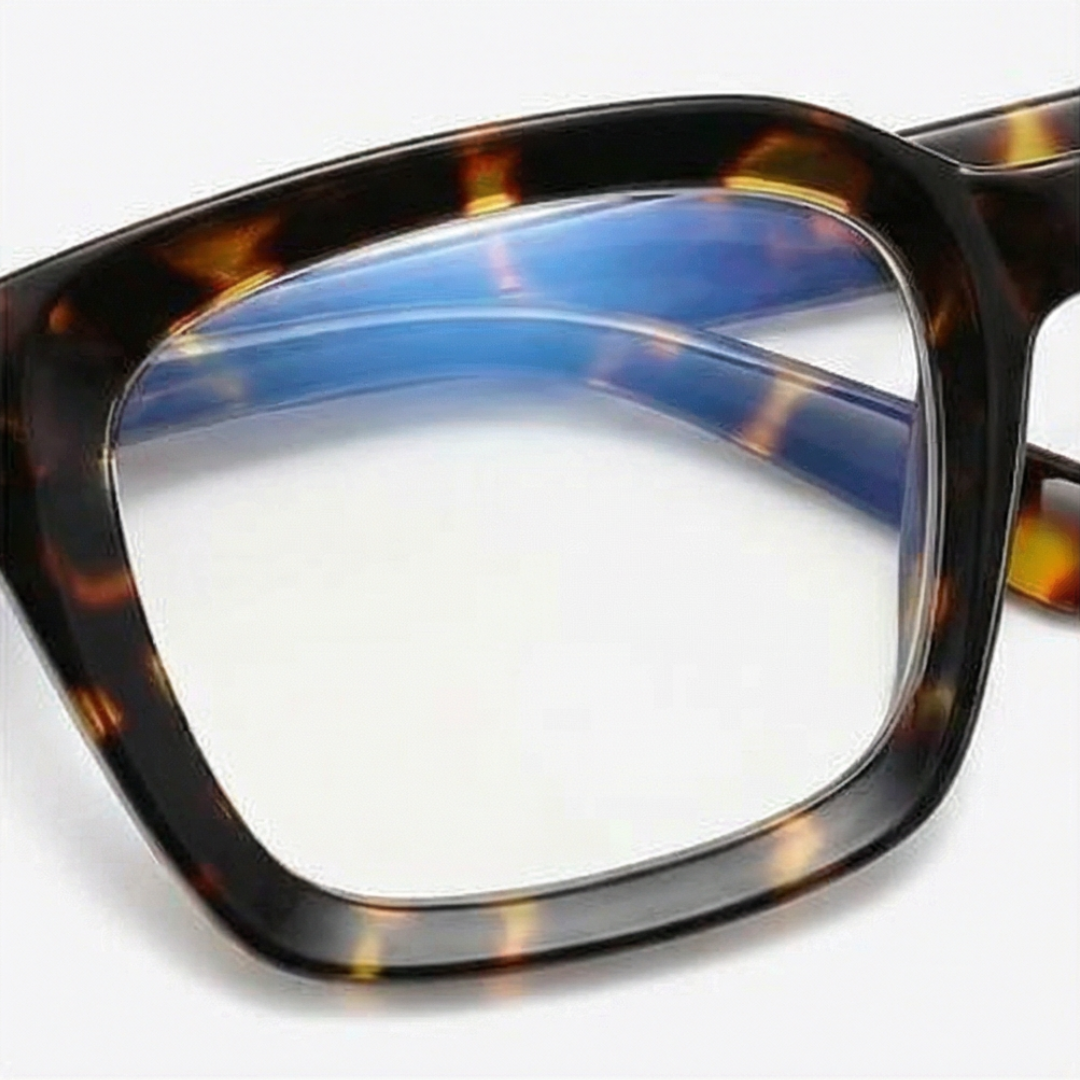 Reading glasses with blue light filter – Flexible spring hinges