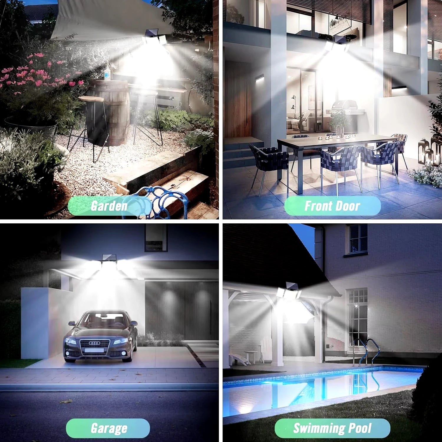 Solar wand lamp with motion sensor – 106/144/280 LEDs