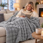 Fleece Bettdecke Milchvelours – Kuschelweich