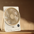 USB-Ventilator tragbar mit Akku – Leise und wiederaufladbar