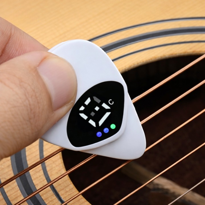 Gitarren-Stimmgerät Pick mit LCD-Display