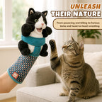 Cat Glove with Plush Toy – Play Without Scratches