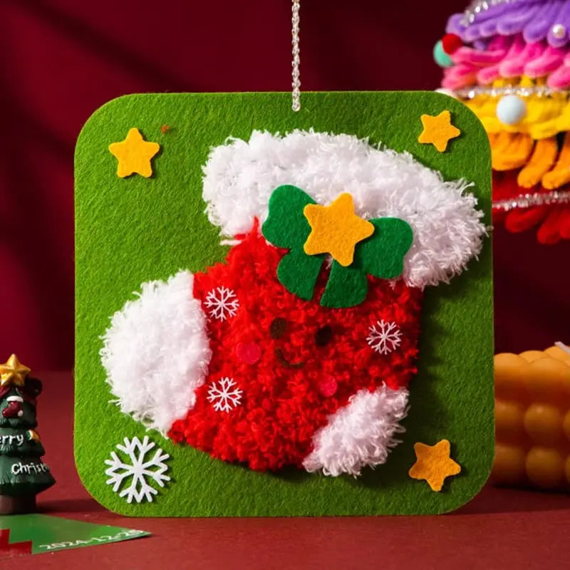DIY Weihnachtsstickerei-Set — Bastelspaß mit Kindern & Freunden Mivoza Deutschland