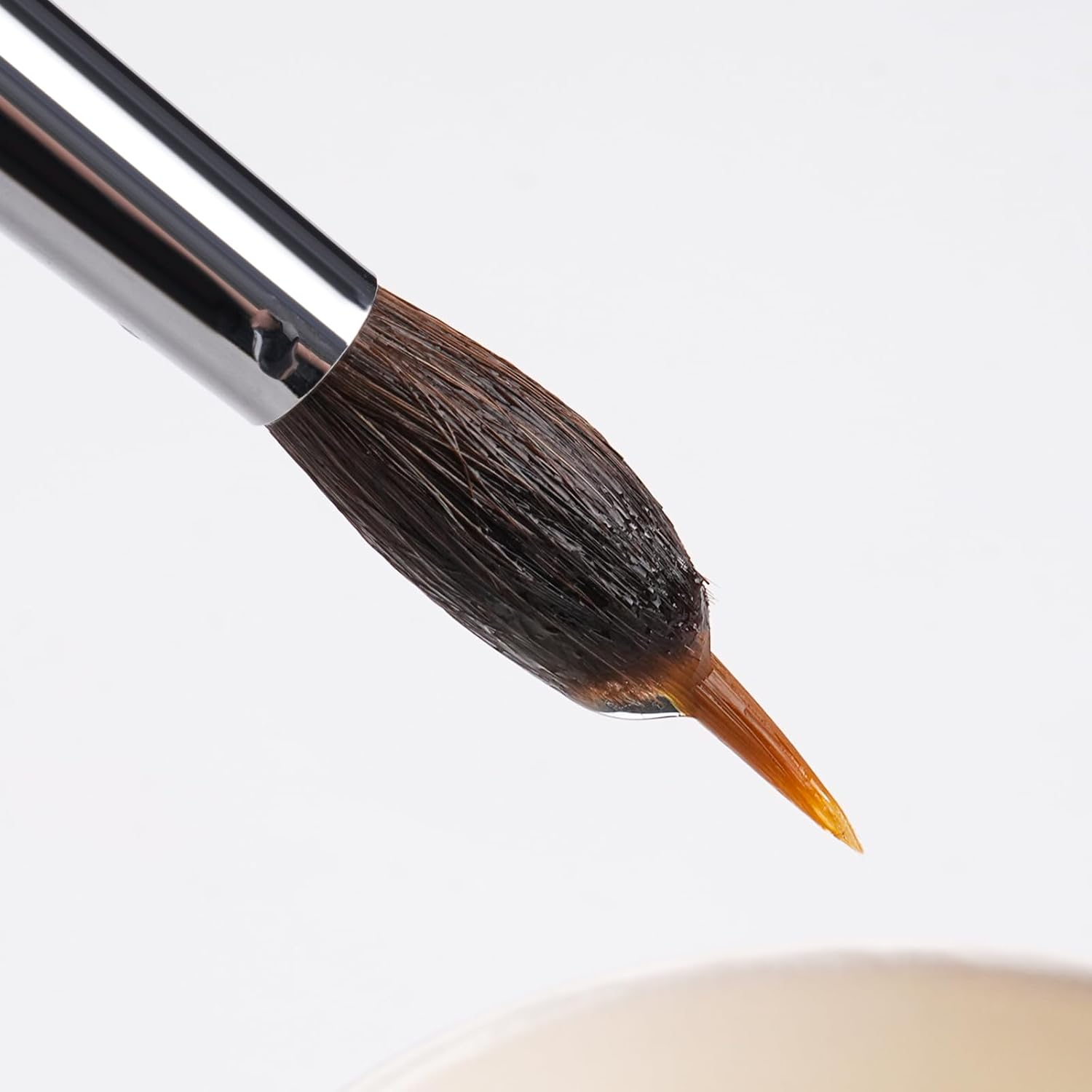 Detail Brush Set with Wooden Handle for Fine Work