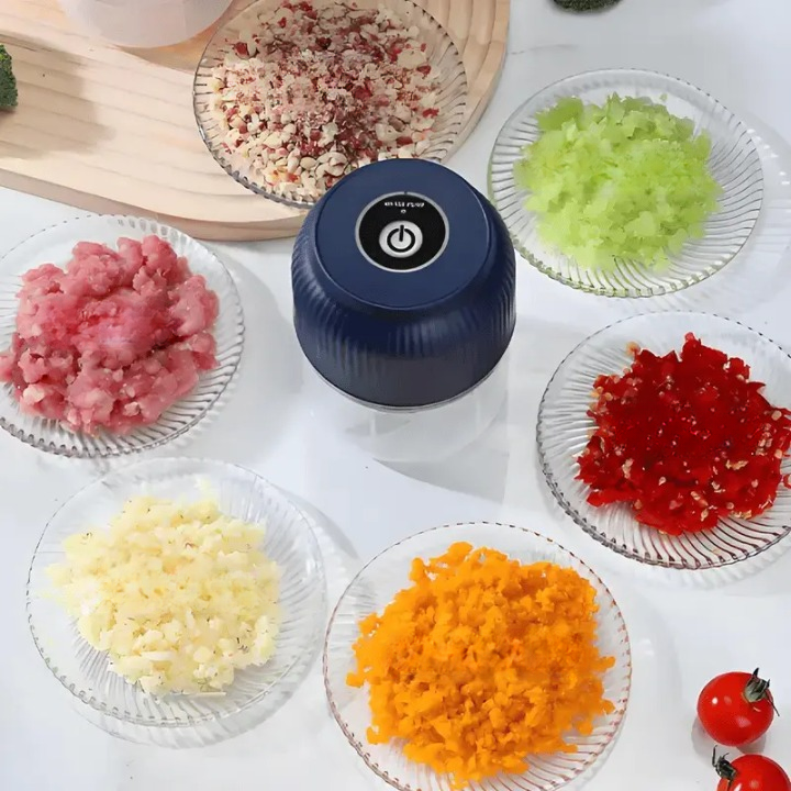 Mini-Zerkleinerer für Fleisch, Nüsse & Gewürze, 300 ml, kabellos