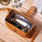 Leder-Handtasche im Retro-Stil – Handgefertigt