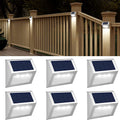Solar-Wandleuchte EdelstahlWetterfest und automatisch
