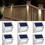 Solar-Wandleuchte EdelstahlWetterfest und automatisch