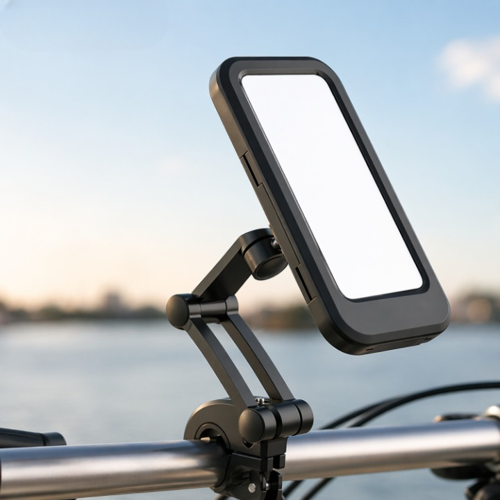 Waterproof Bicycle Phone Holder with 360° Rotation