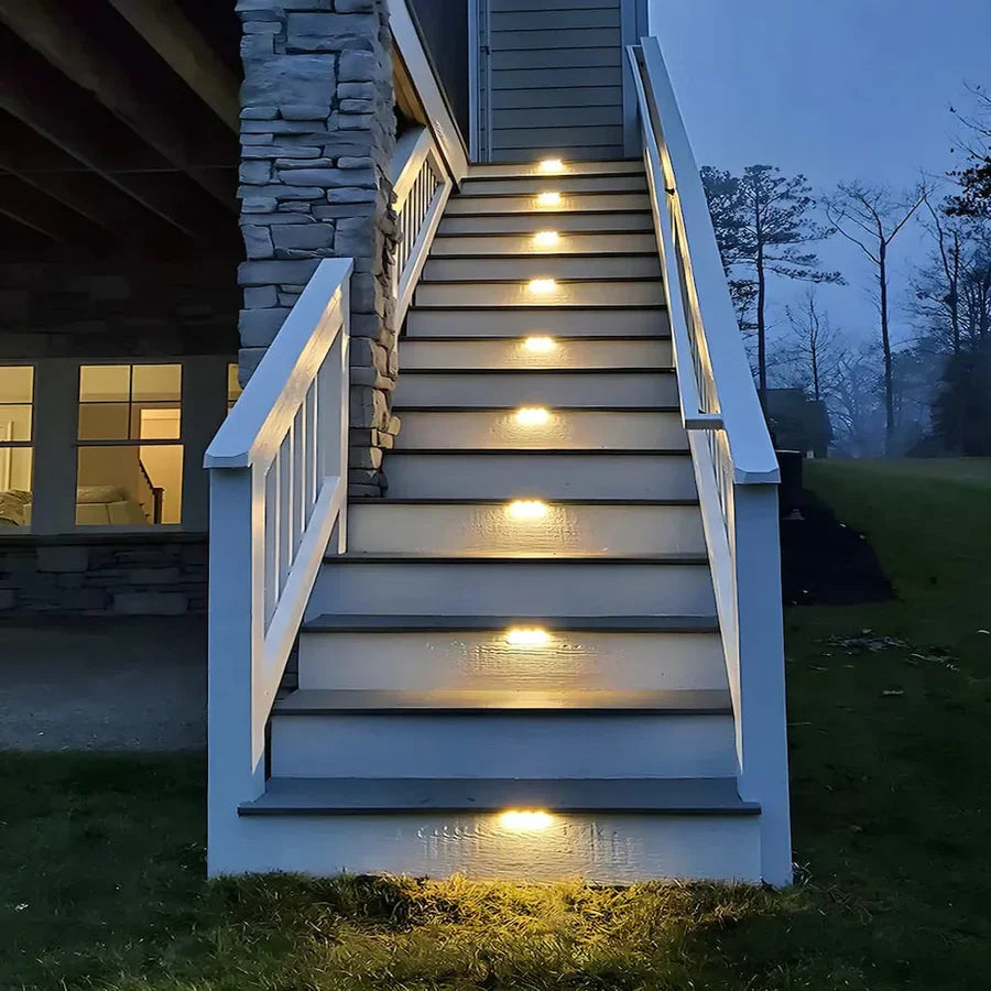 Solar garden lights for paths and terraces