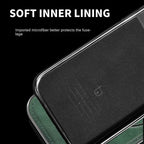 Leder iPhone-Hülle mit magnetischem Ständer – Premium-Schutz -   Mivoza Deutschland