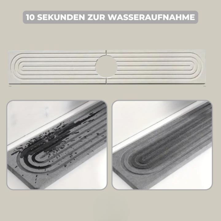 Diatomit Spülbeckenmatte -   Mivoza Deutschland