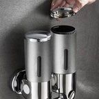 Wall-mounted soap dispenser – 500 ml capacity with pump mechanism