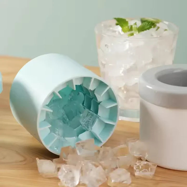 Silicone Ice Cube Tray – Ice Cubes All at Once