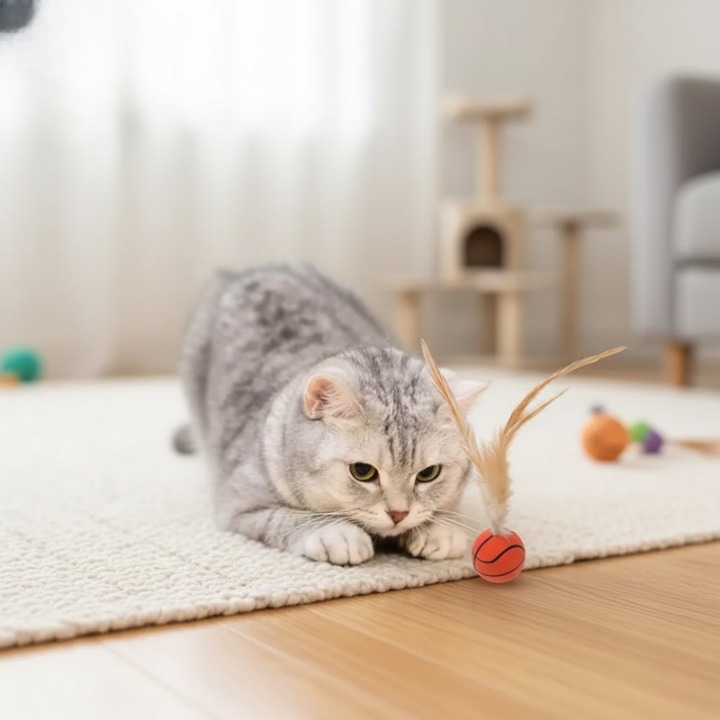 FeatherBounce Katzenspielzeug - 3er-Set -   Mivoza Deutschland