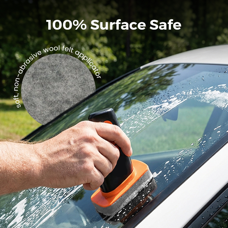 Glass cleaner for windshields
