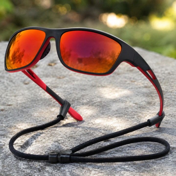 Polarisierte Sportsonnenbrille UV-Schutz