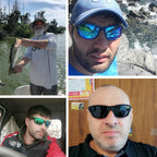 Polarisierte Sportsonnenbrille mit flexiblem Rahmen