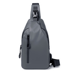 Anti-theft crossbody bag with waterproof protection