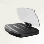 Heads-up display with wireless charging station for the car