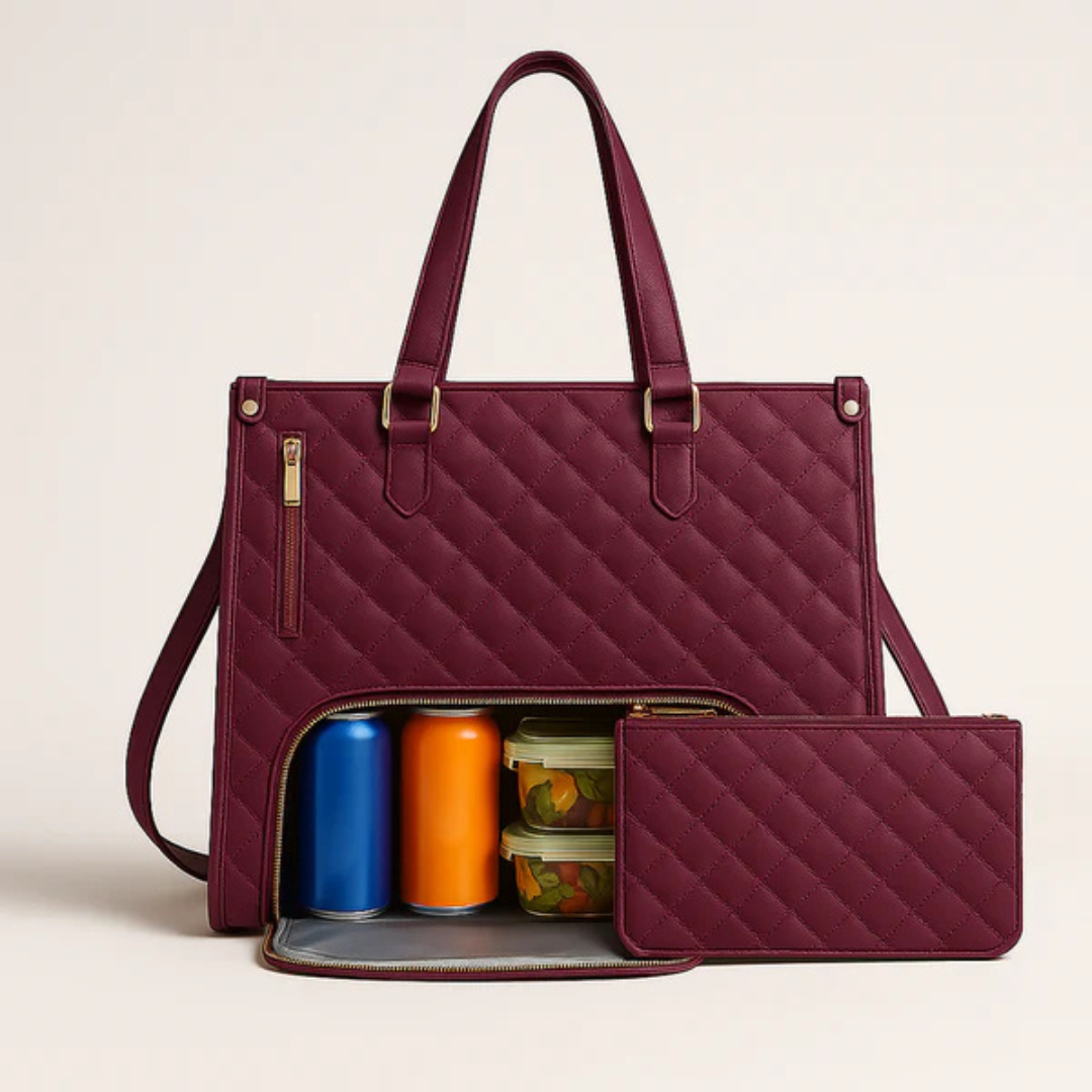 Cosmetic Bag with Compartments – Water-Resistant and Compact