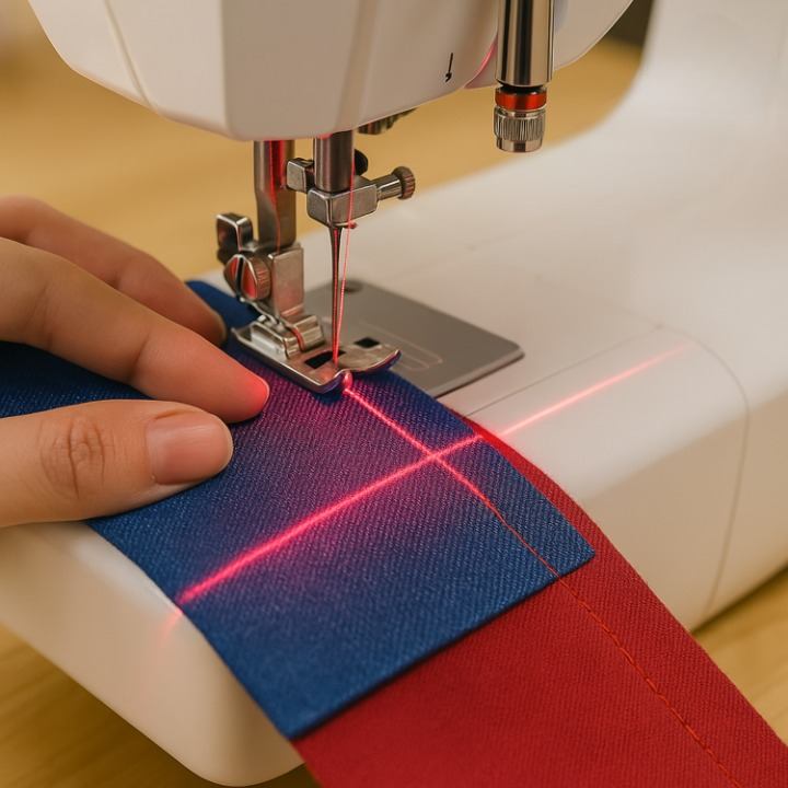 Magnetic Laser Guide for Sewing Machines – Precise Stitches