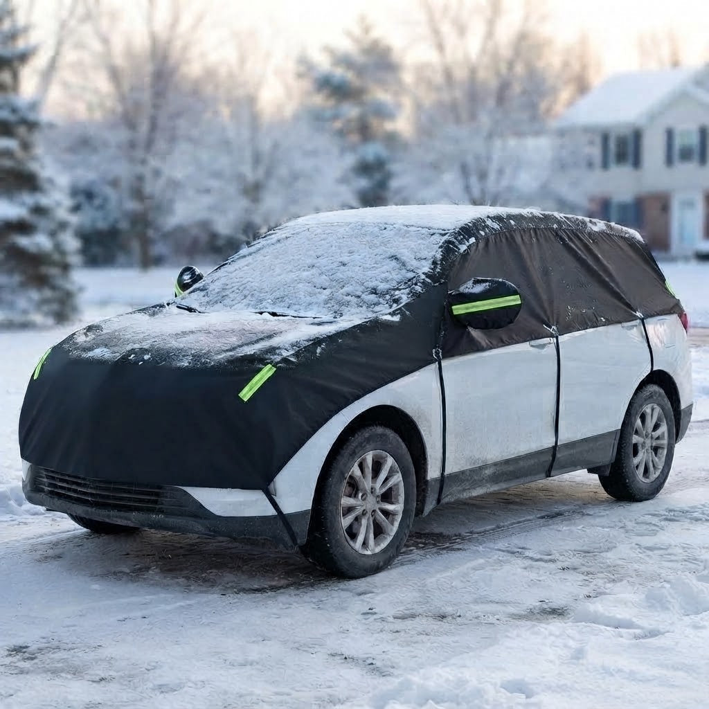 Winter Autoabdeckung SUV wasserdicht – Schutz vor Schnee, Eis und Frost, Allwetter