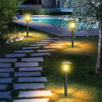 Solar garden light – Warm white light with up to 10 hours of illumination time