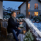 Cluster LED-Lichterkette Kupferdraht mit Fernbedienung & Timer, 3–30 m