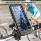 Smartphone-Halterung Fahrrad wasserdicht mit kabellosem Laden