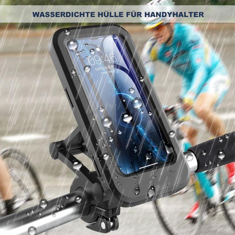 Smartphone-Halterung Fahrrad wasserdicht mit kabellosem Laden