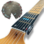Gitarren-Akkordkarten Set mit Lernhilfe und Transportbox