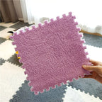 Puzzleteppich-Fliesen mit Schaumstoff – Weiche Bodenfliesen