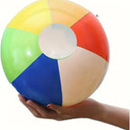 Wasserball aufblasbar 22 cm – Mehrfarbig für Pool und Strand
