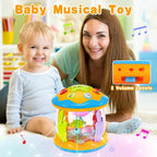 Rotating Baby Night Light Projector with Music