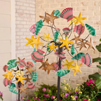 Kinetic Wind Spinner Garden – Rotating Garden Decoration
