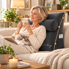 Rückenstützkissen Keilform ergonomisch – Stützkissen für Bett und Sofa